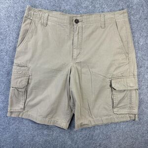Magellan Outdoors Shorts Mens 34W Khaki Cargo Hiking Outdoor Utility Pockets